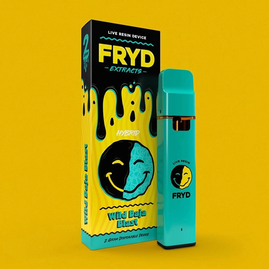 2 grama Fryd Vape óleo espesso Vape D8 canetas de feltro vazio vaporizador descartáveis