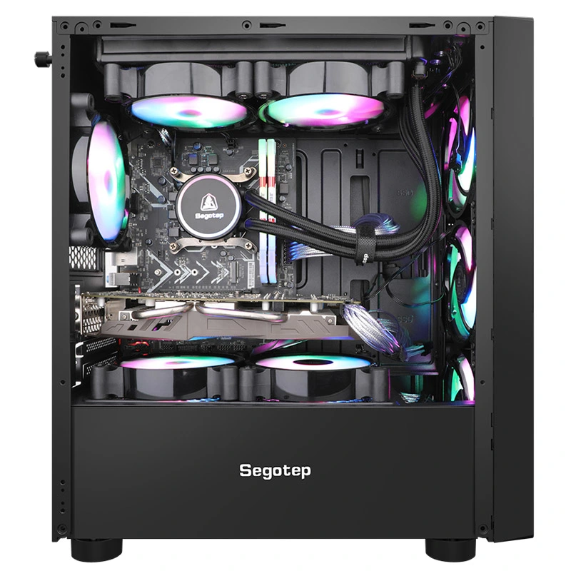 Segotep Anpassen RGB-Stil PC Gamer Towers Aluminium SPCC Stahl Fall