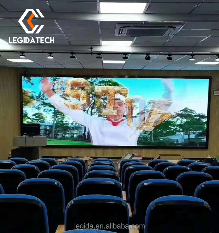 Legidatech Labor Cost Saving Super Slim 1000CD Brightness 3840Hz P2.604 P2.976 P3.91 P4.81 Fixed Installation LED Screen Panel for Church