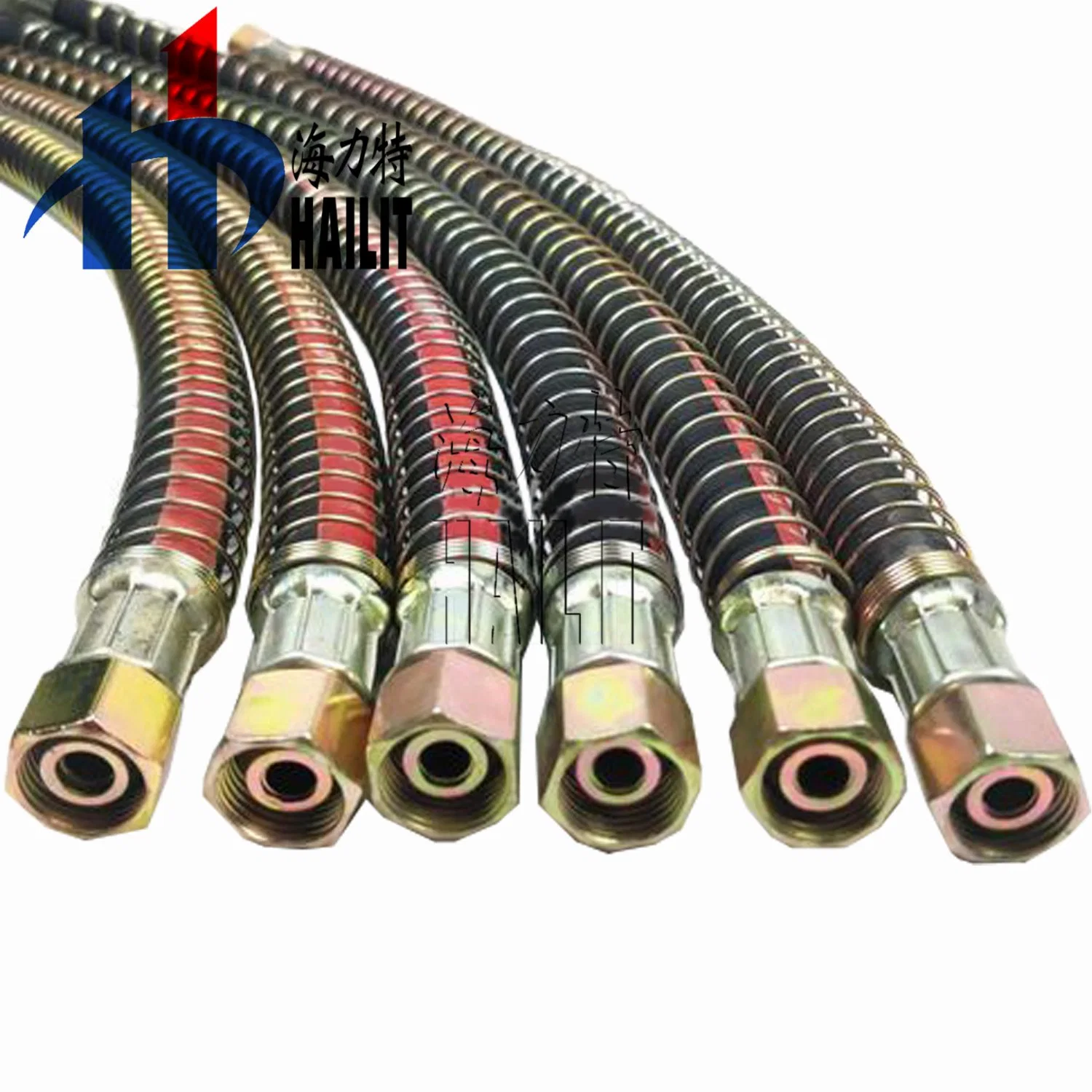 High Pressure Rubber Air Compressor Air Hose Cable for Truck Traieler (08)