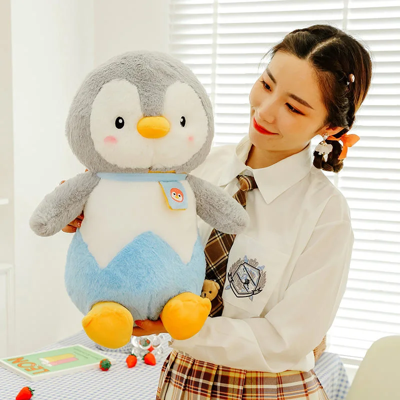 Adorable bébé bourré mignon en forme de pingouin jouets poupée animal Peluche poupée Penguin personnalisée pour bébé