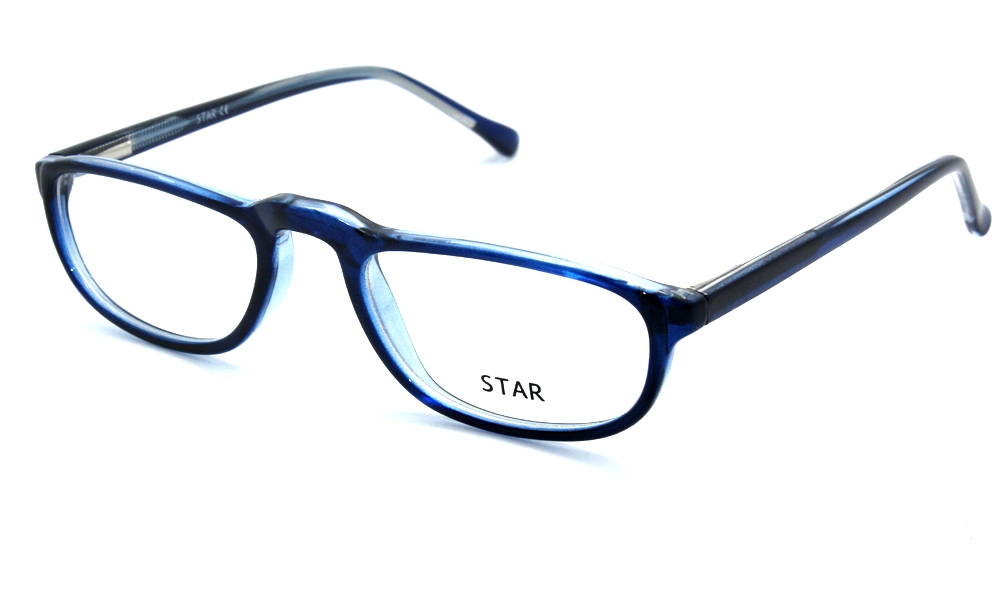 Classic Style Blue Light Blocking Rectangular Spectacle Optical Frame