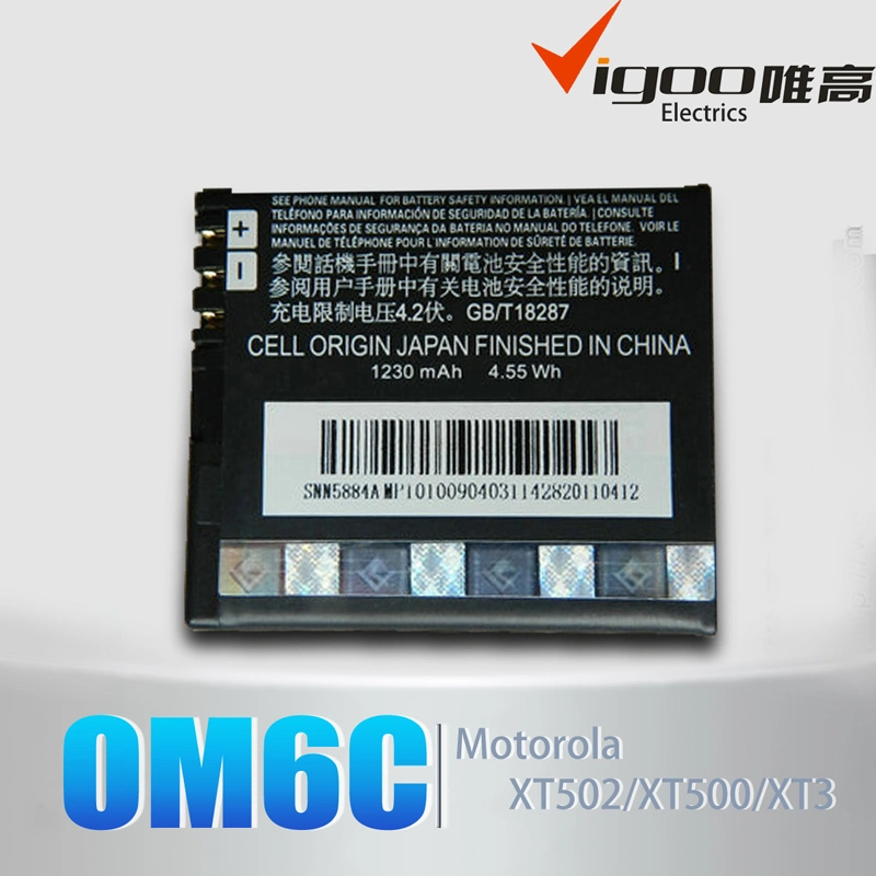 Original Mobile Phone Battery Bc70 for Motorola Razr V3X E6