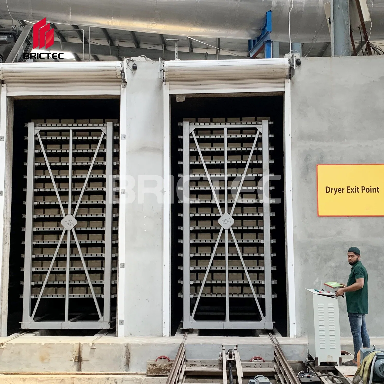 Hollow Brick and Hole Brick AMD Tile Making Factory with Chamber Dryer for Drying Bricks