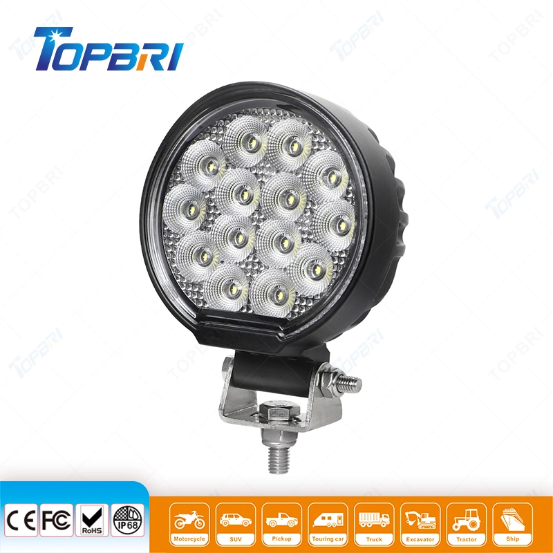 EMC Approved 42W Flood LED Auto Truck Car Working Light