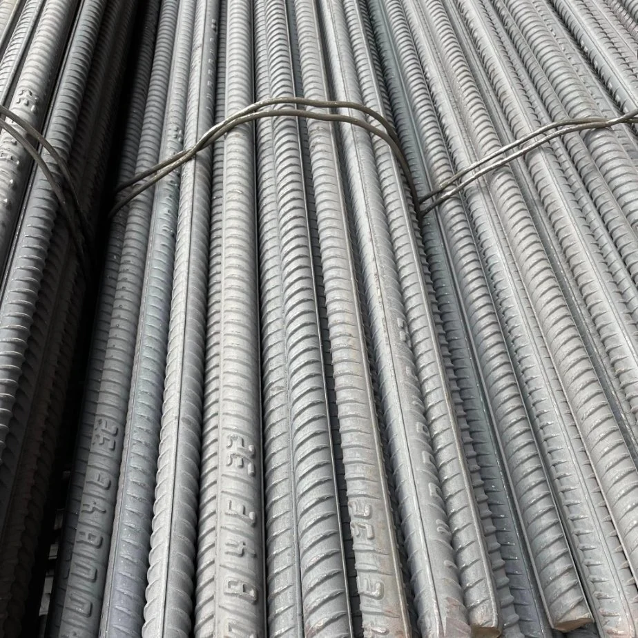 Hot Rolled Galvanized Anti-Rust Deformed Steel Rebar HRB400 Construction Concrete