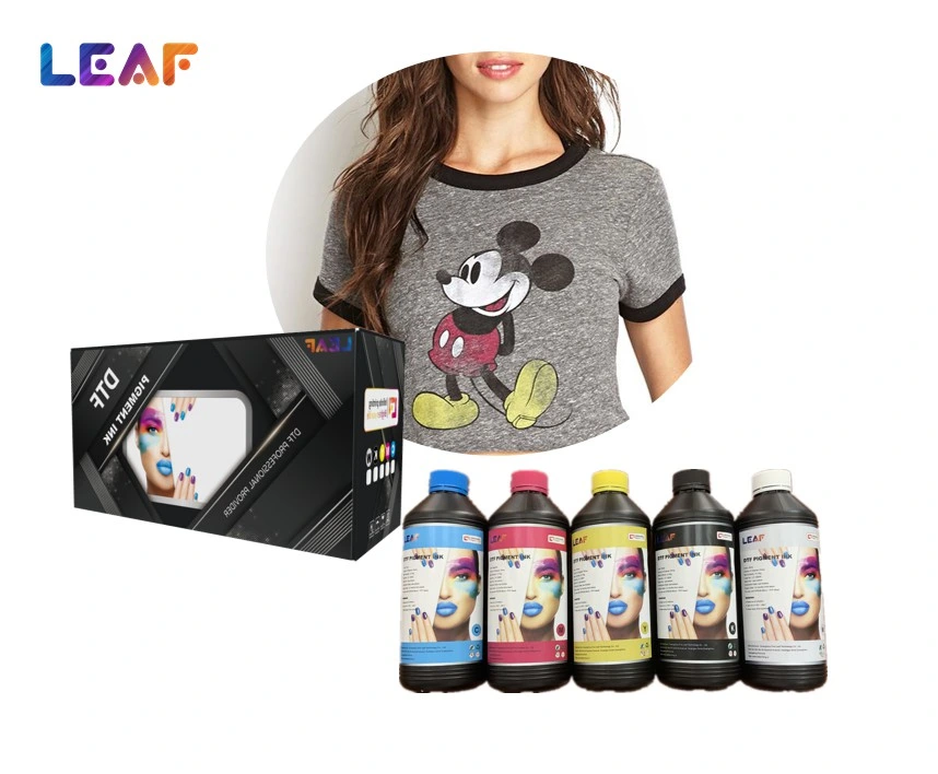 Digital Water Based Ink Leaf Bottle, Carton Inkjet Printer Textile Printing