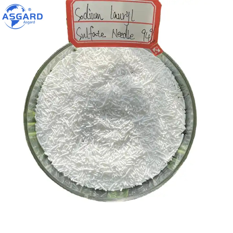 CAS No 151-21-3 Detergent Chemical Sodium Lauryl Sulfate Powder or Needle SLS