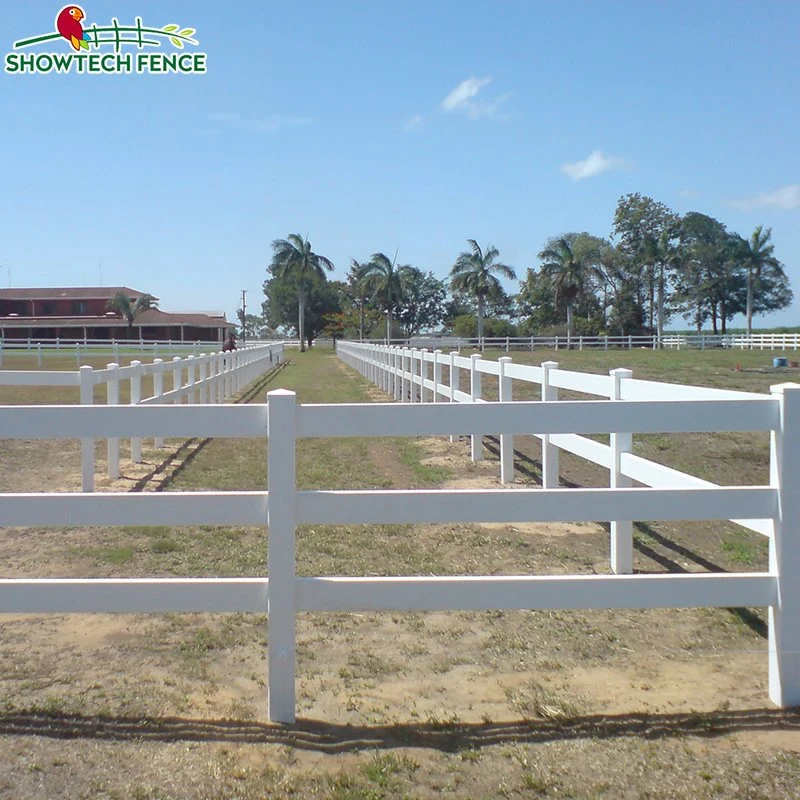 Campo de vinilo de esgrima de la rampa de ganado