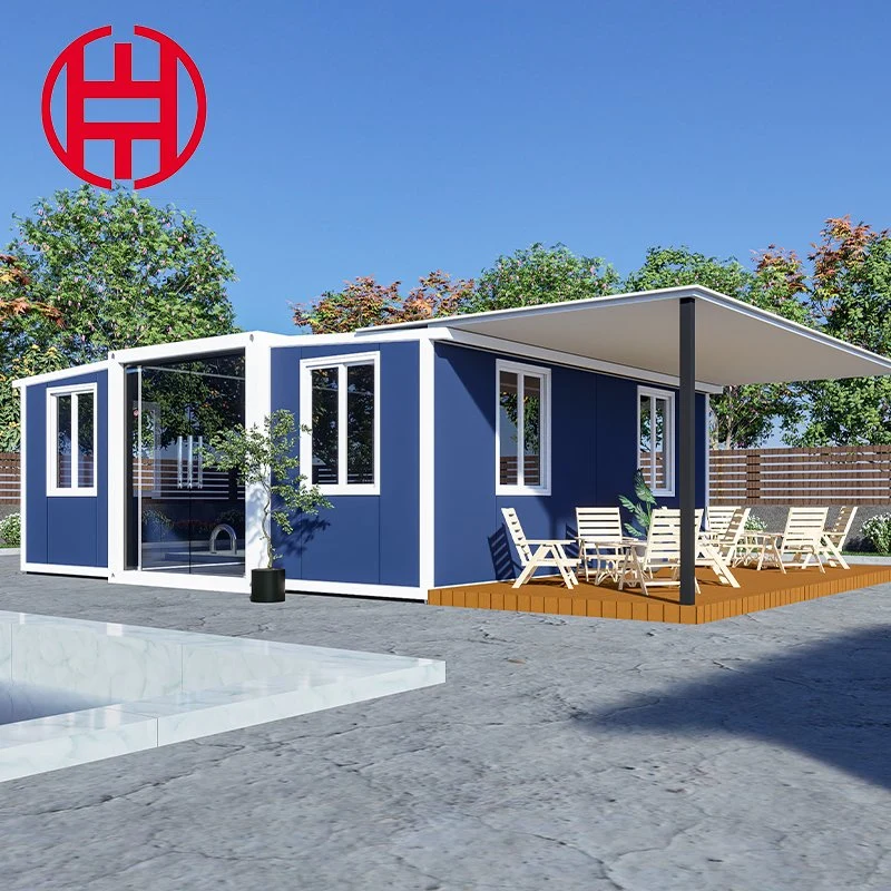 Sandwich Panel 40FT Prefab Prefabricated Tiny Luxury Portable Mobile Prefab Home Expandable Container Home