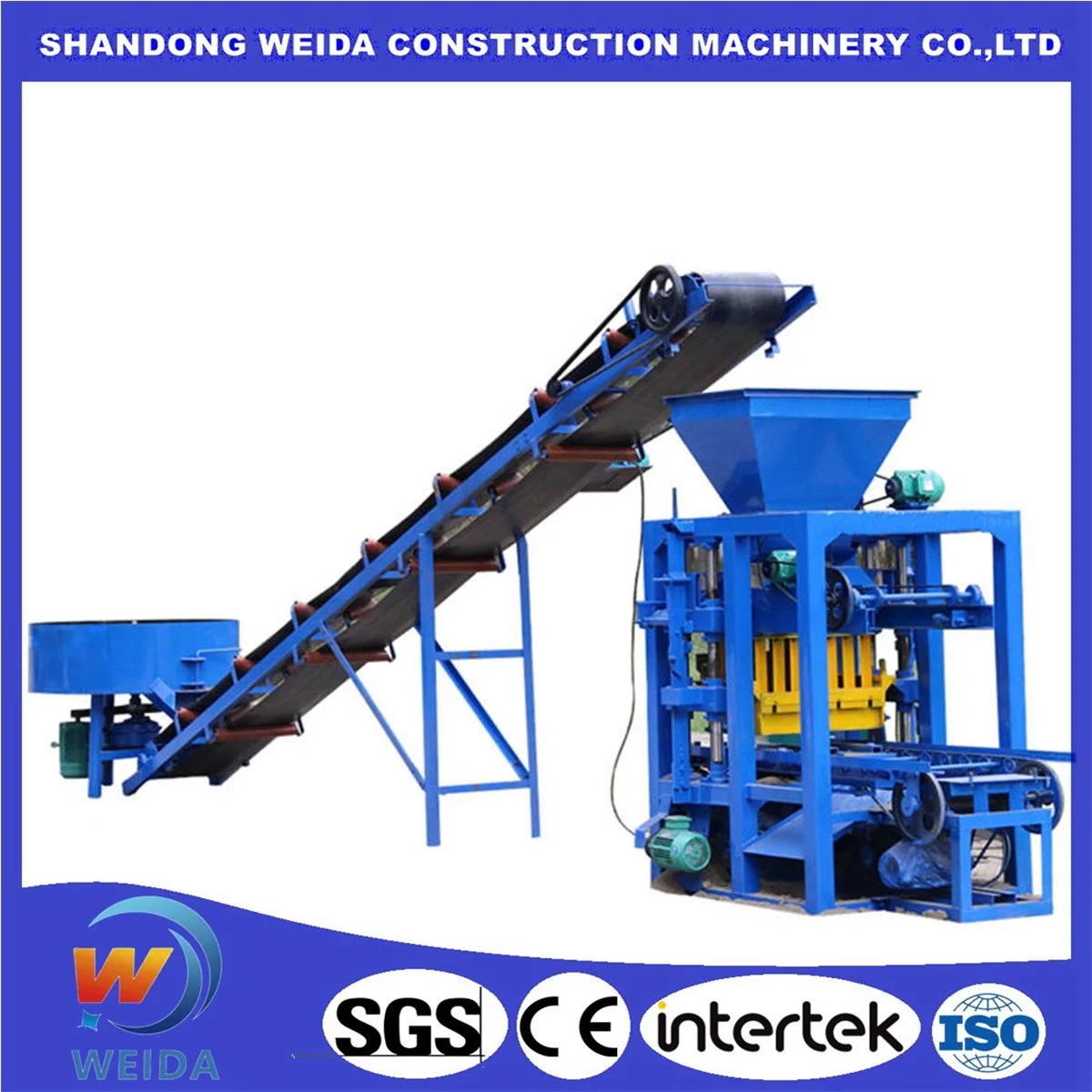 Small Investment Paving Stone Concrete Hollow Gal Blocks Making Machine Price