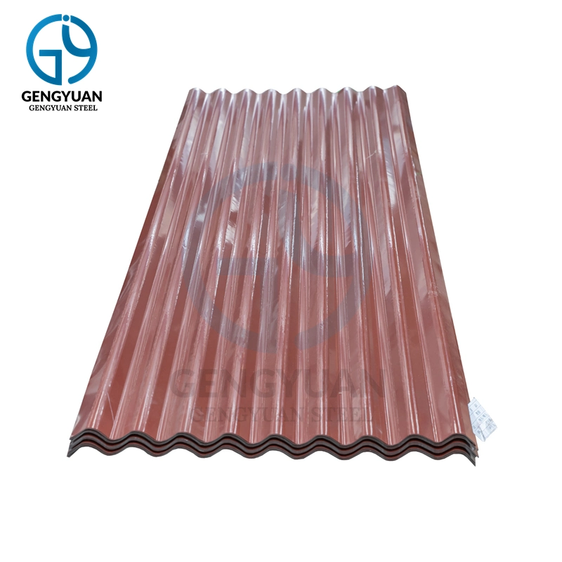 Hot Dipped Corrugated PPGI 0.1mm Z140 PPGI Roofing Corrugated Sheet for Construction