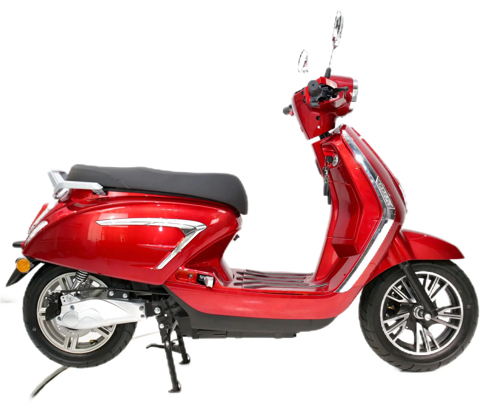 Adulto 2 rueda EEC Big Power 3000W Motor 72V 52ah Batería portátil de hierro de litio movilidad de alta velocidad Ciudad ciclomoteada eléctrica Scooter con freno de disco de luz LED