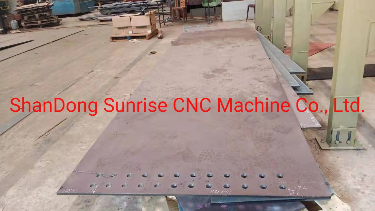 Double-Spindle CNC Drilling Machine for Steel Plate (Hydraulic Feeding)