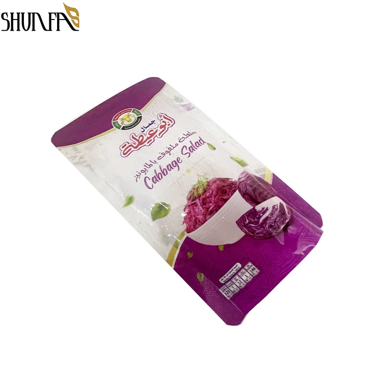 Nice Quality Three Side Bag Food Packing Bag for Cabbage Salad