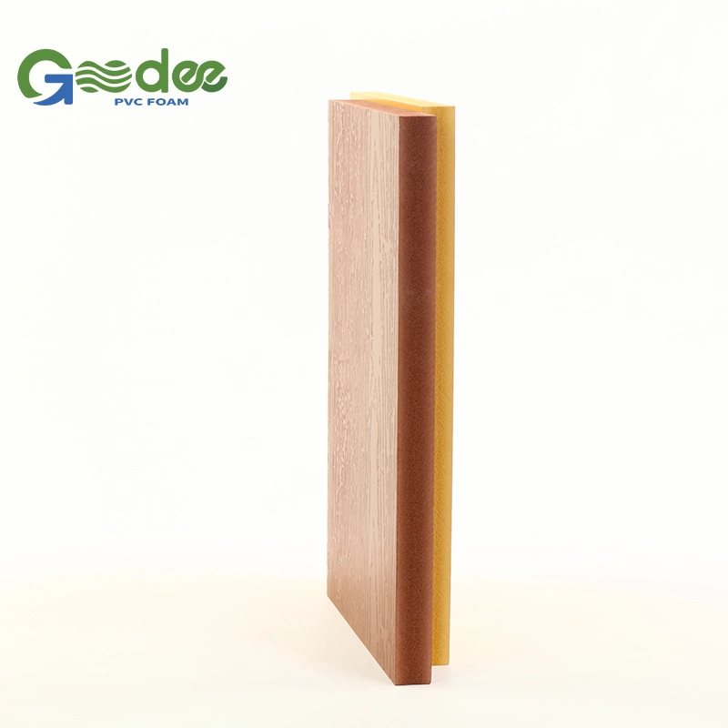 Brown Color WPC Board for Outdoor Material Wood