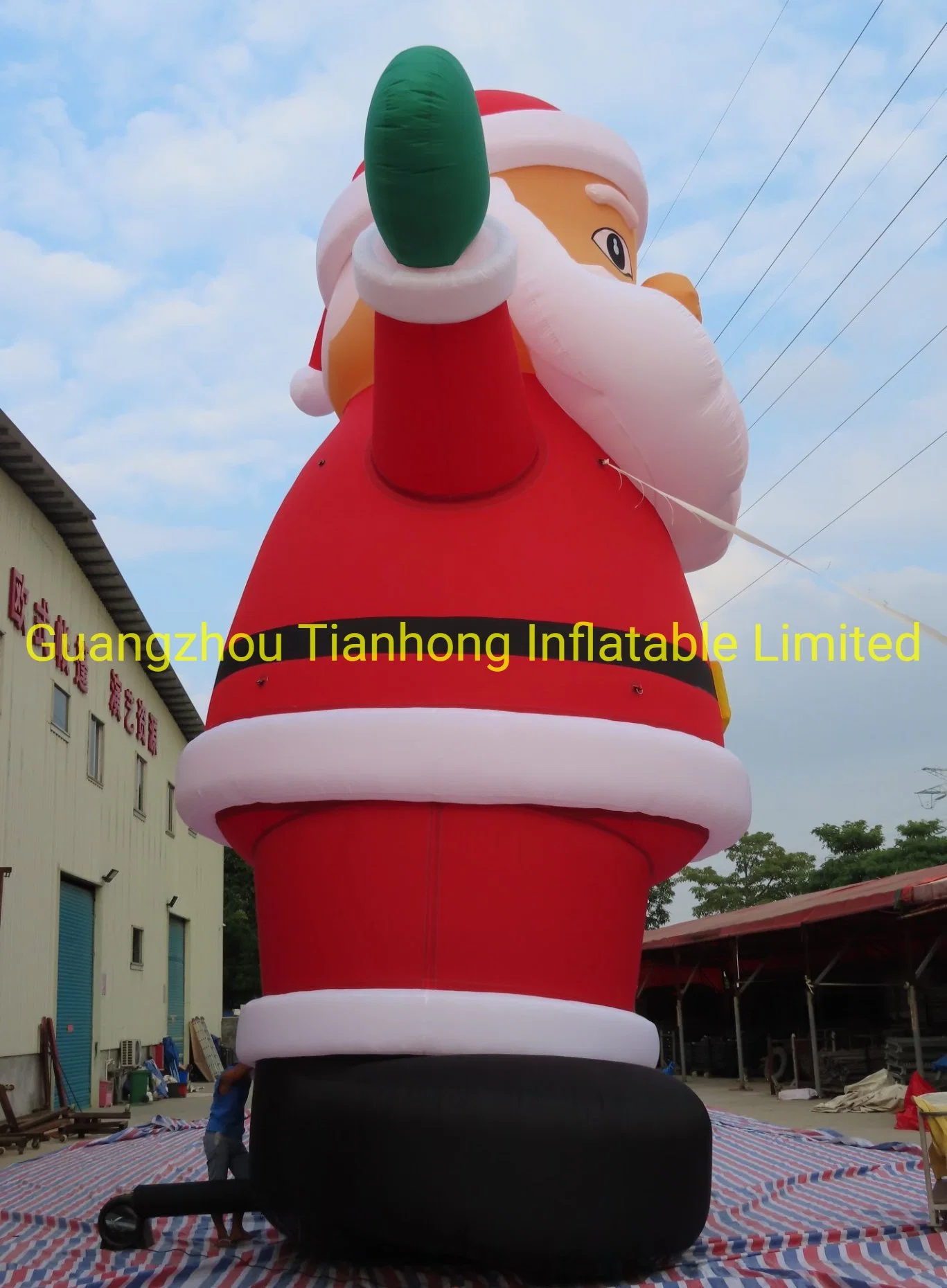 10m 33FT Tall Big Outdoor Christmas Inflatable Giant Inflatable Santa Claus