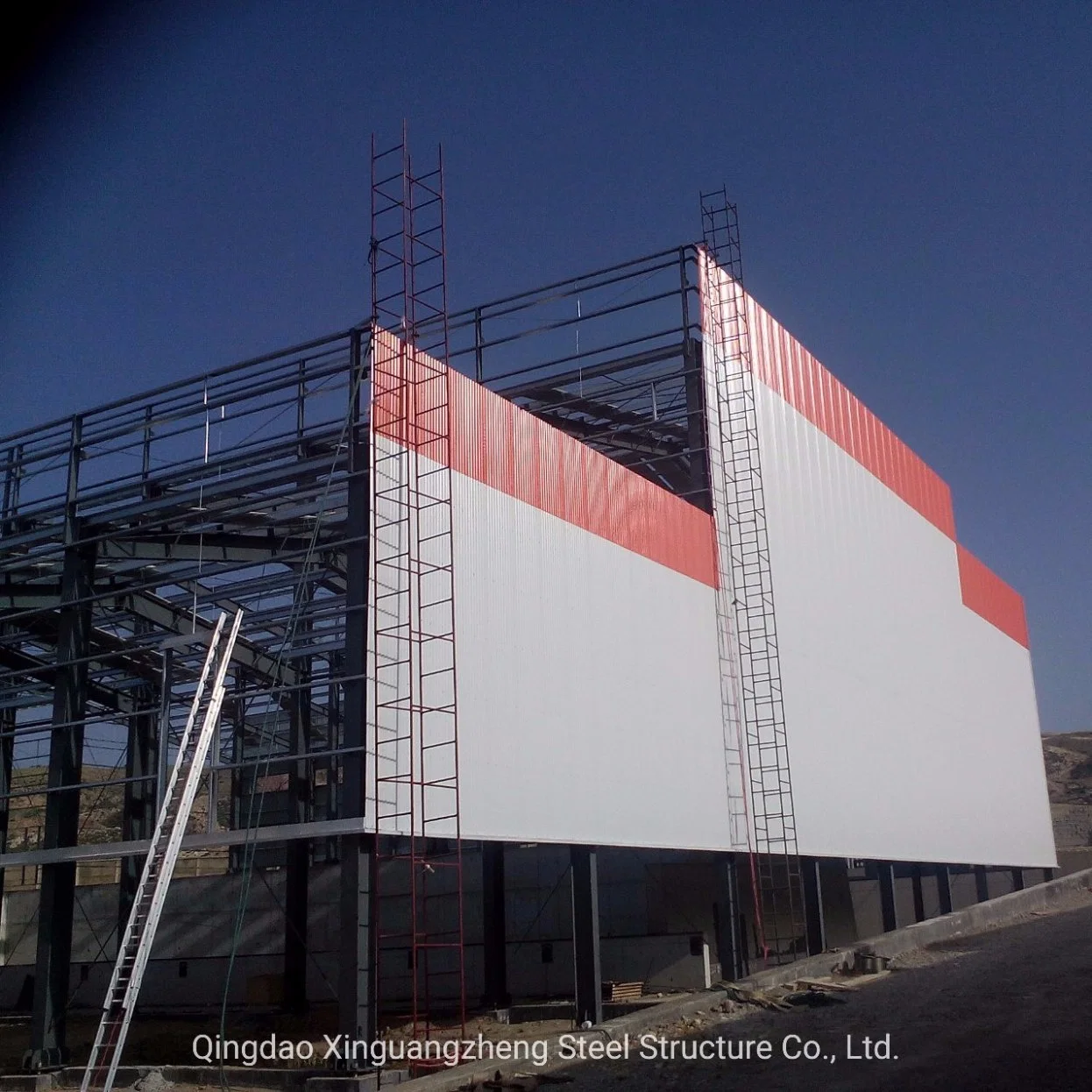 Prefabricated Construction Factory Structural Steel Frame Warehouse