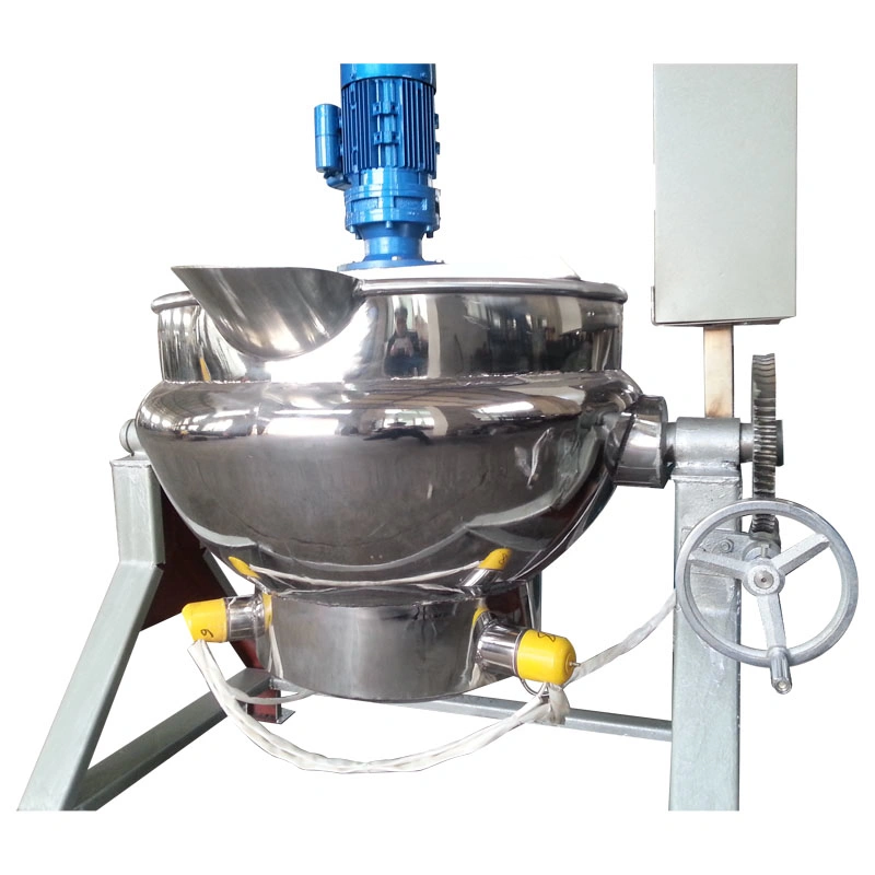 Food Sanitary Stainless Steel Tilting Type Steam Cooking Pot