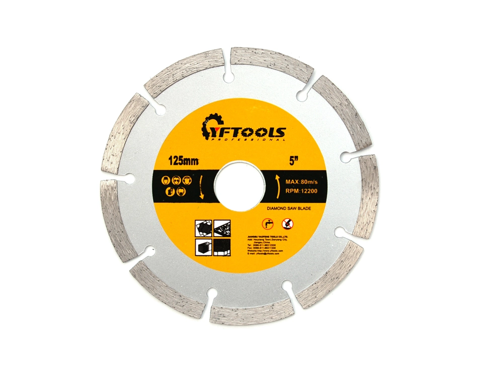 Fast Cut En13236 Standard Diamond Segment Saw Blade for Cutting Stone, Concrete, Granite