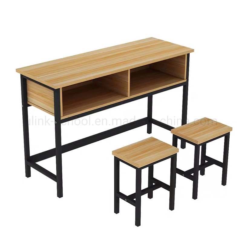 Chinese Metal Leg Wooden Classroom Children Baby Kids School Furniture