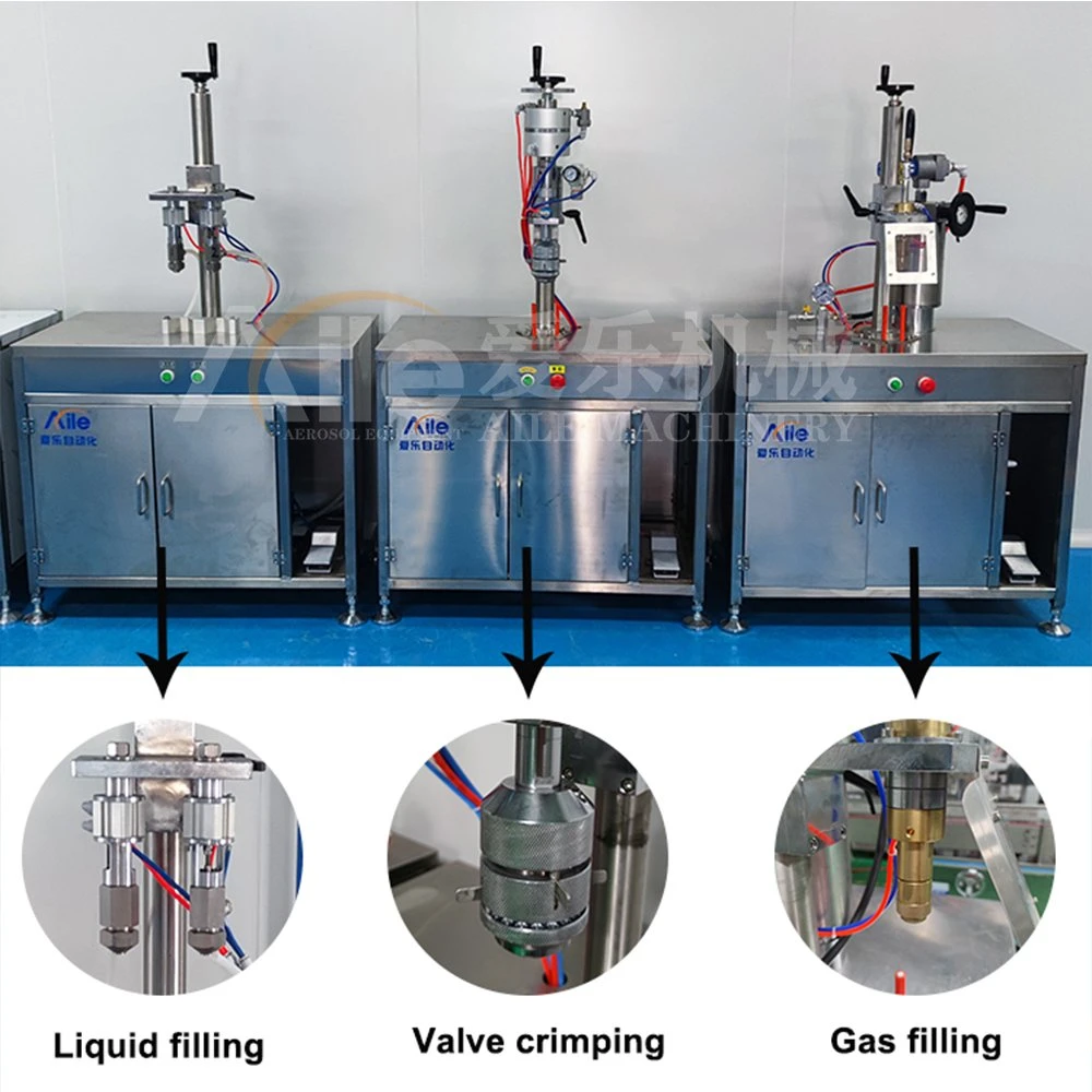 PU Foam Chemicals Polyurethane Spray Foam Aerosol Products Filling Line