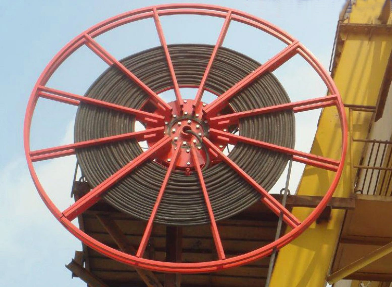 Heigh Performance Multidomain Crane Cable Reel for Electromotion Flat Car