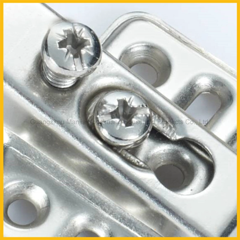 Furniture Hardware 90g Iron Interior Concealed Slide on Cabinet Hydraulic Hinges for Kitchen