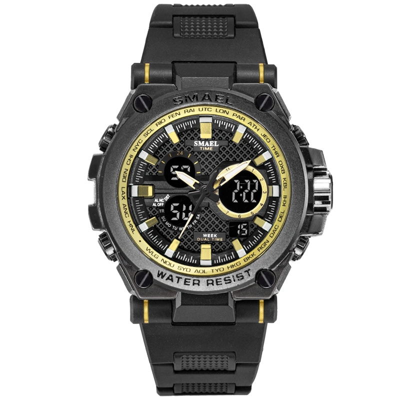 New 1709 Water Resistant Men Wrist Watch Sport Digital Watch