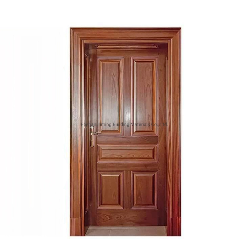 Top Selling Popular Design OEM Service Modern Door for House Solid Interior Front Doors Wooden Door