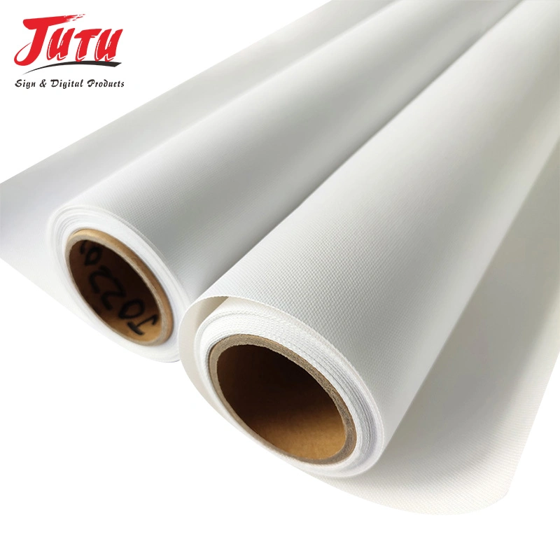 Jutu Ink Polyester Eco-Solvent Printing Semi-Glossy Polyester Canvas