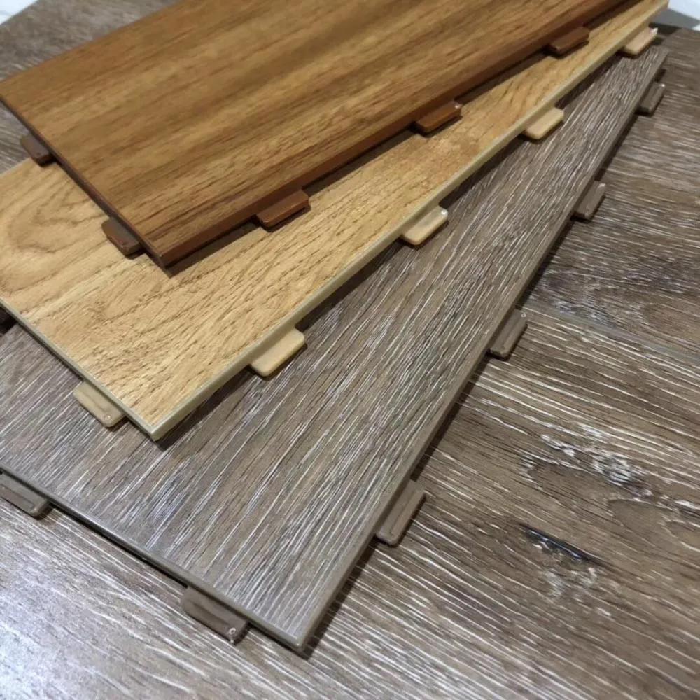 Super Click 12mm HDF Wood Frame Laminate Flooring Waterproof Wood Looking PVC Vinyl Flooring