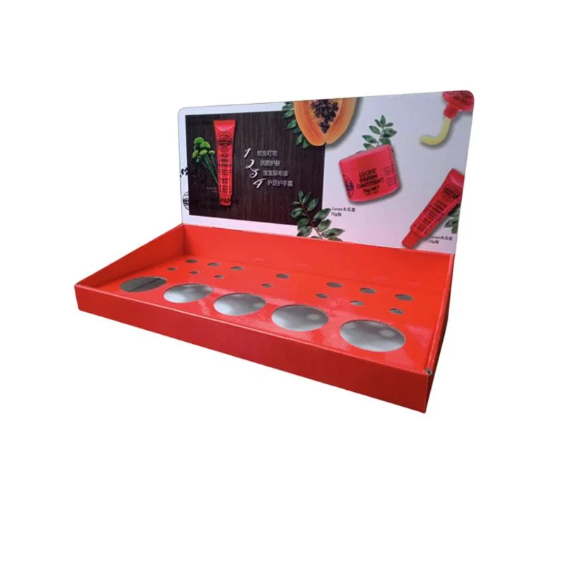 Customized Offset Printing Paper Gift Packaging Display Box for Stationery/Pens Display Stand