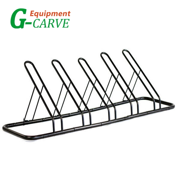 3 &ndash; 6 Bike Floor Parking Rack Instant Storage Stand Bicycle Cycling Portable New