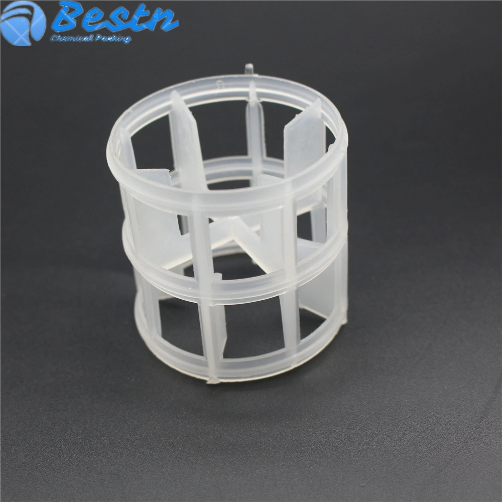 50, 76mm PP Rpp CPVC HDPE PVDF Plastic Packing High Flow Ring