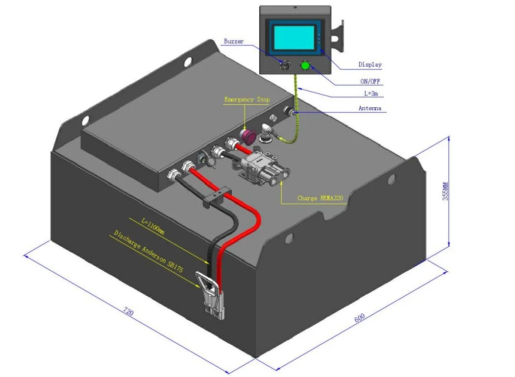 Lead Acid Replacement Lithium Battery 4 Ton 1.5 Ton 3 Ton Forklift Electric with Best Seal AC DC Motor 83.2V-550ah