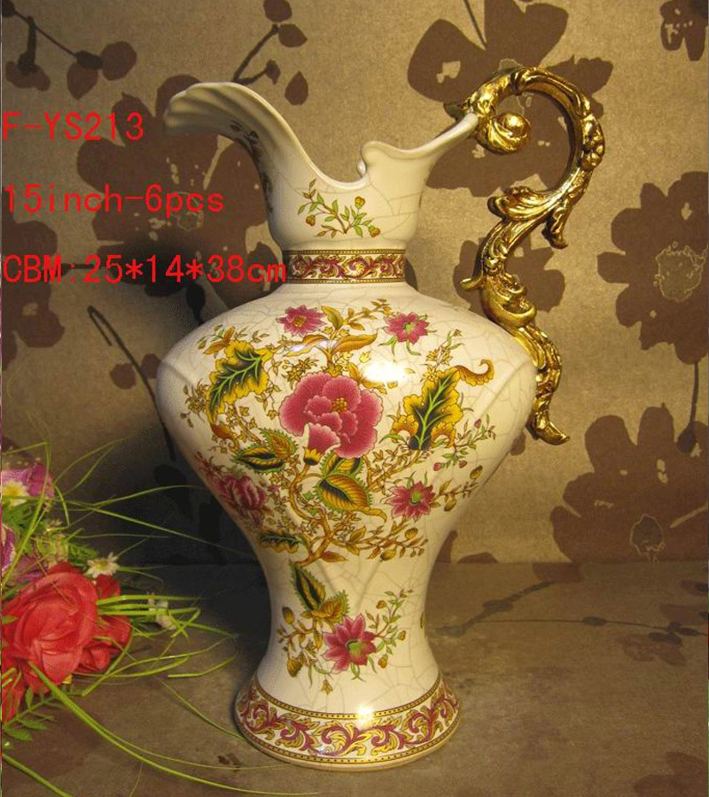 Wholesale/Supplier Royal Porcelain Decorations, Custom-Made Gold-Plated Resin Crafts