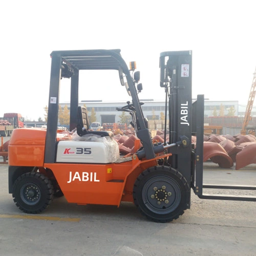 China nuevo fabricante de equipos 3.5ton Jabil entrega material de la carretilla elevadora Diesel con las piezas en venta