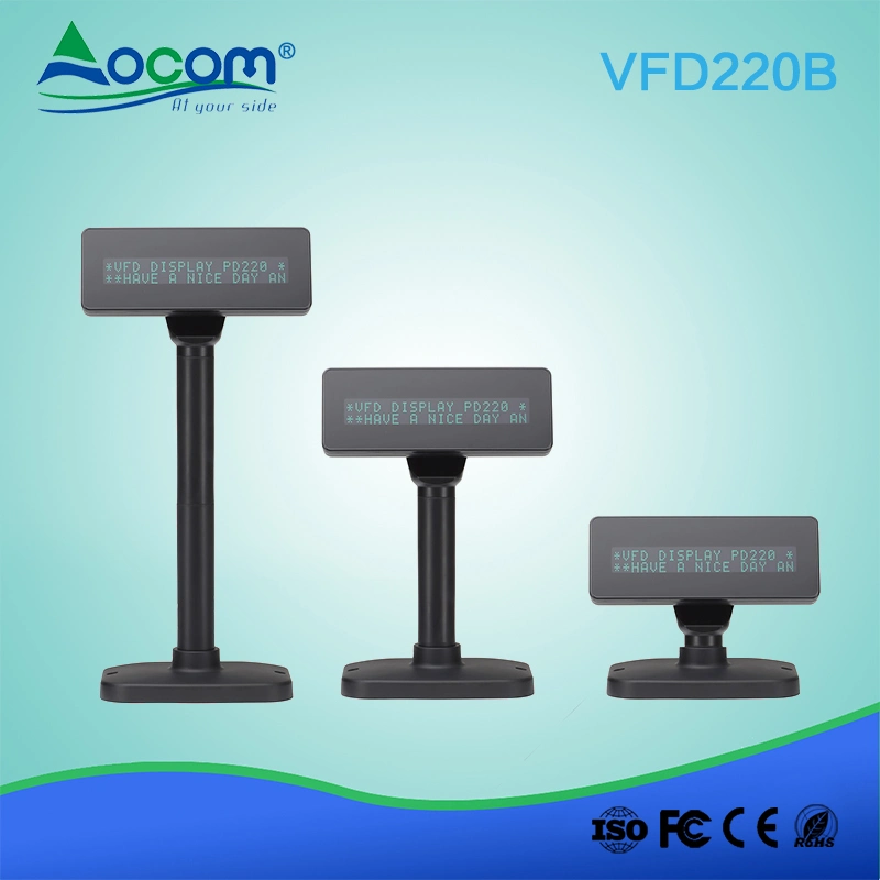 Буквенно-цифровой POS 20X2 VFD дисплей