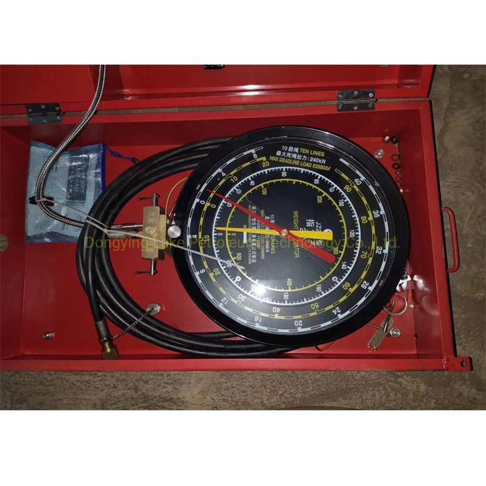 Weight Indicator for Deadline Anchors for Wireline Anchors