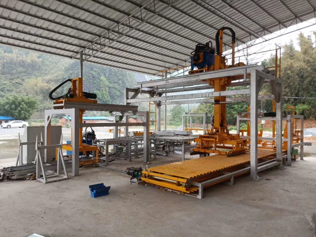 Brick Maker Machines Block Paver Making Machine Manipulator/Cuber/Stacker