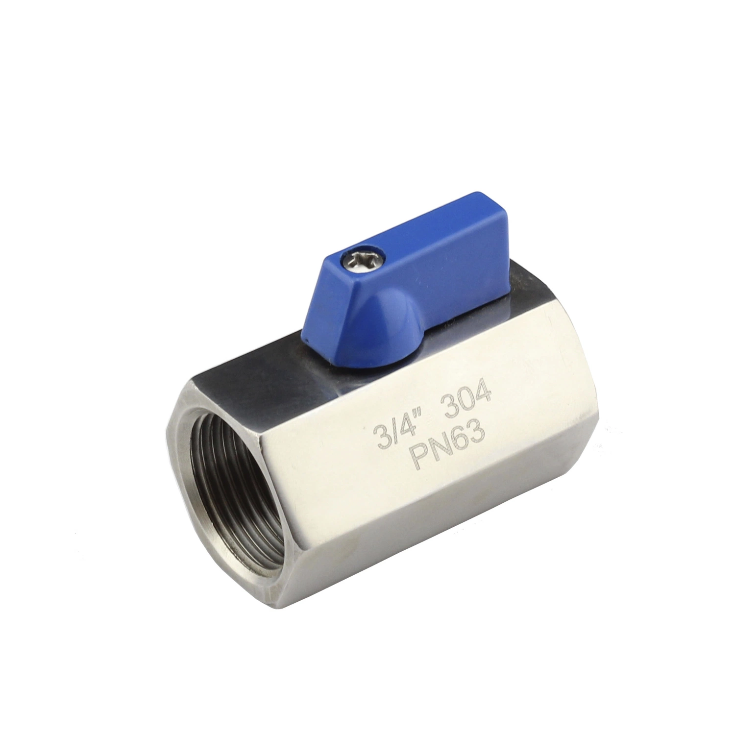 Stainless Steel Bsp NPT Thread Screwed 1PC 2PC 3PC Ball Valve