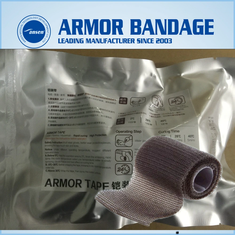 Armor Wrap Structural Strengthening Material 10.2cm 1.5m Fiberglass Repair Tape