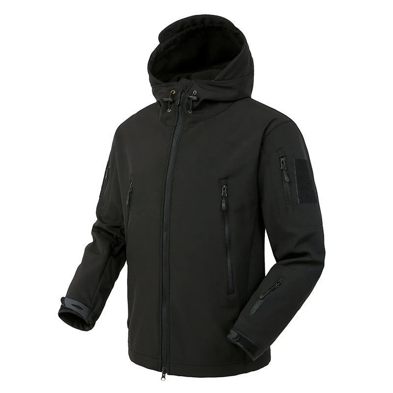 Diseño de camuflaje de servicio de OEM Windproof transpirable prendas Softshell