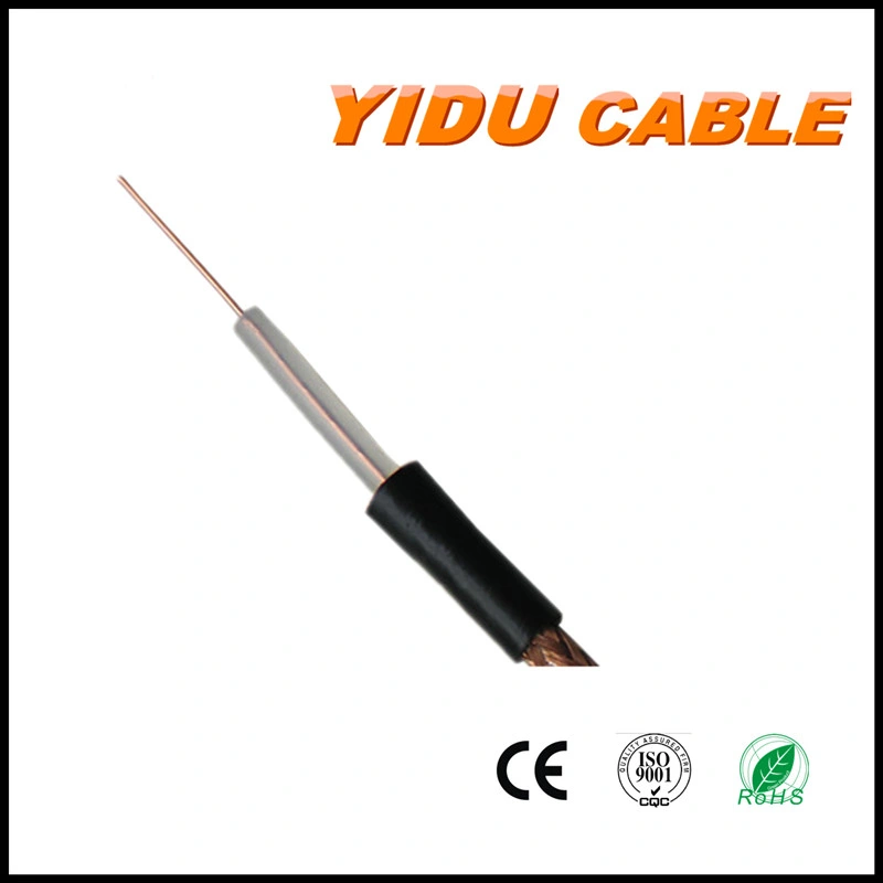 Cable de la cámara CCTV HD de doble escudo Sywv 75-7-9RG6 RG6/U Cable coaxial para TV por satélite de CATV