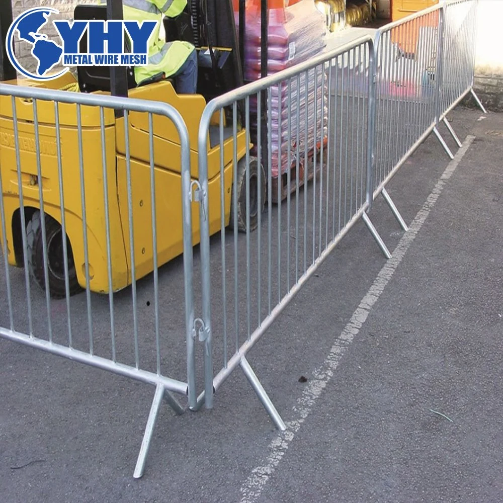 Galvanized Pipe Crowd Barrier for Temporary Construction