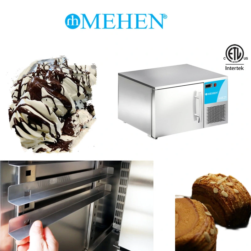 Mehen MB2t rápido y estable la congelación de Helado Gelato blast freezer para la venta