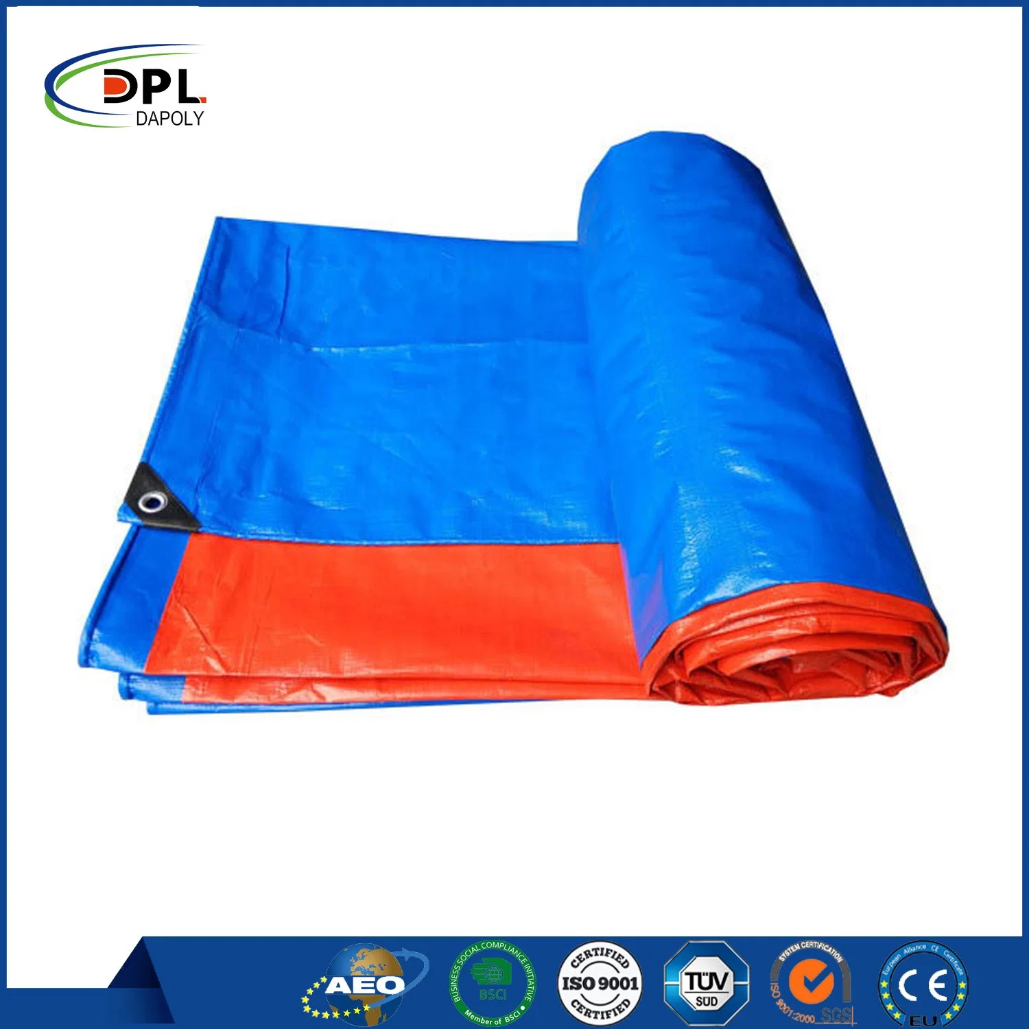 PE Tarpaulin 100% Wasserdicht Hochwertige LKW-Abdeckung Cargo Cover PE Kunststoff Tarp Hersteller Größe und Preis PE Tarpaulin Blatt Der Verkäufe