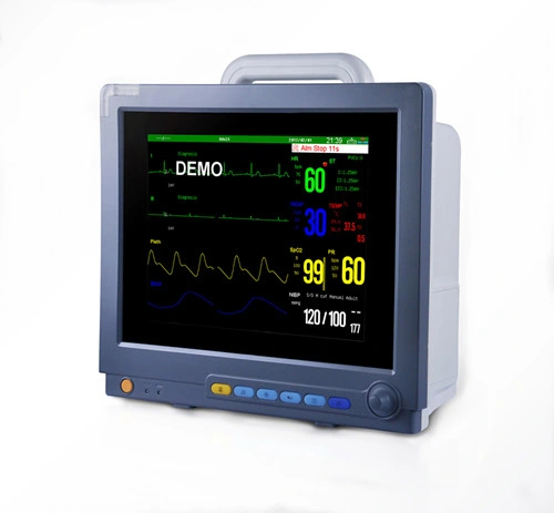 Sinnor portátil de 15 pulgadas Monitor de paciente con el sistema de centro de WiFi (SNP9000M) /monitor de ECG/Monitor cardíaco