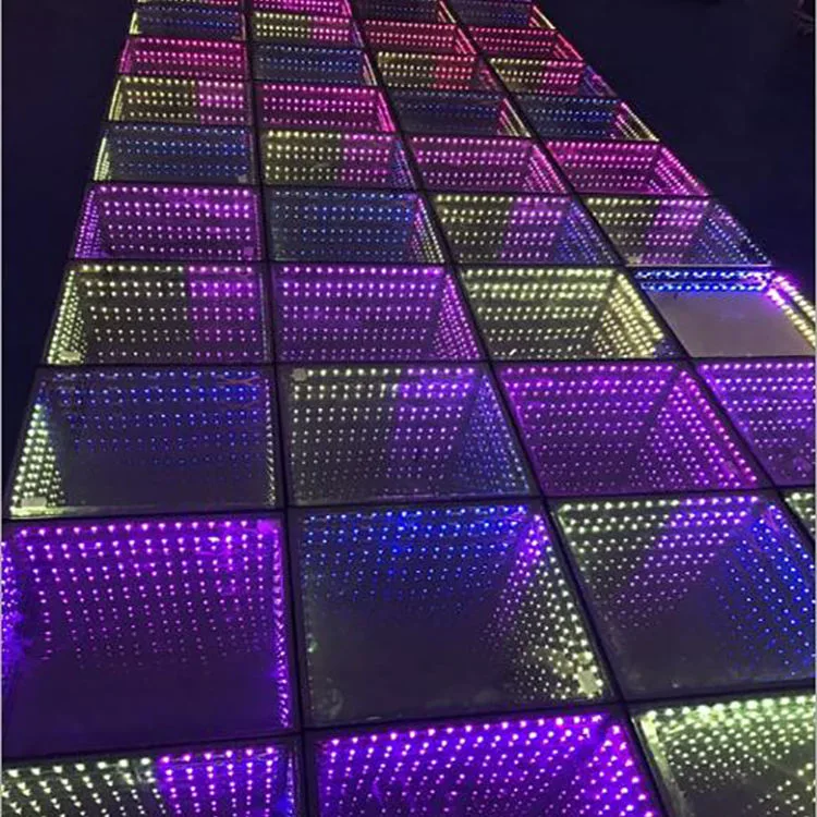 Infinity LED Tanzboden Motiv Licht für Club Disco Nightclub